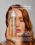 Maxymova Glow Moringa Cleansing Oil — Limited Edition Luxury Hydrophilic Cleanser