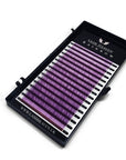 Neon Purple 0.07 colour lash extensions tray