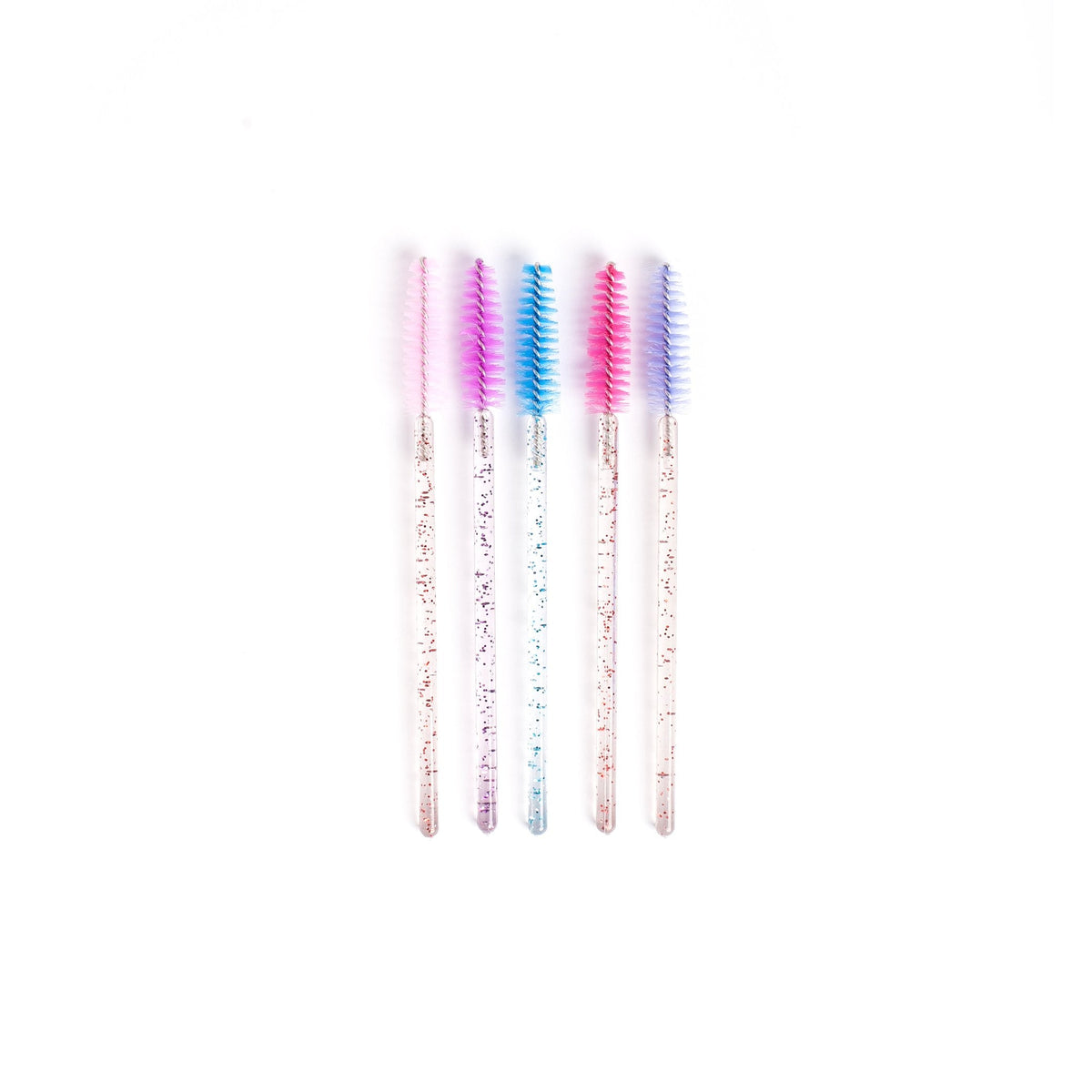 Glitter disposable mascara brushes