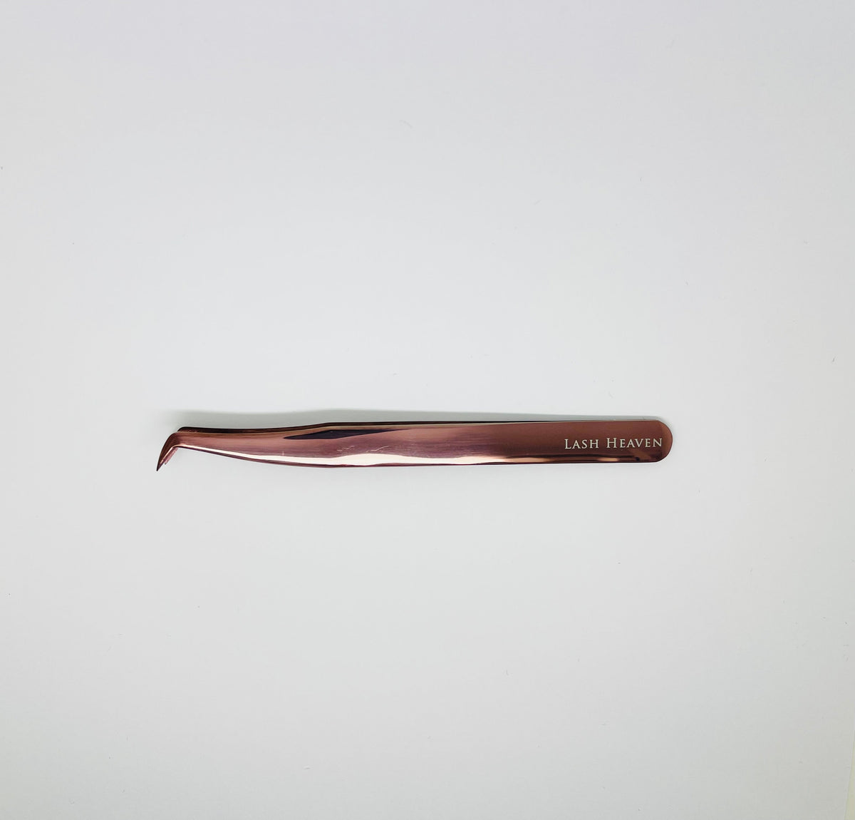 Sky 75° Volume Tweezers, for lash extensions, Rose Gold