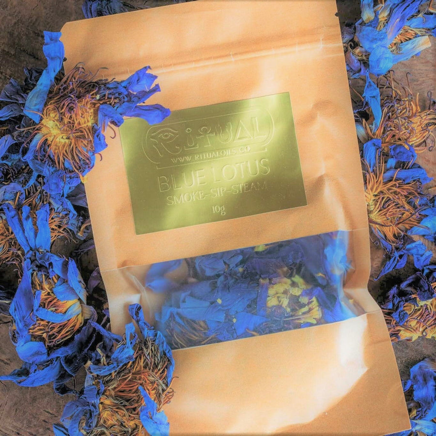 Blue Lotus Flowers (Dried)