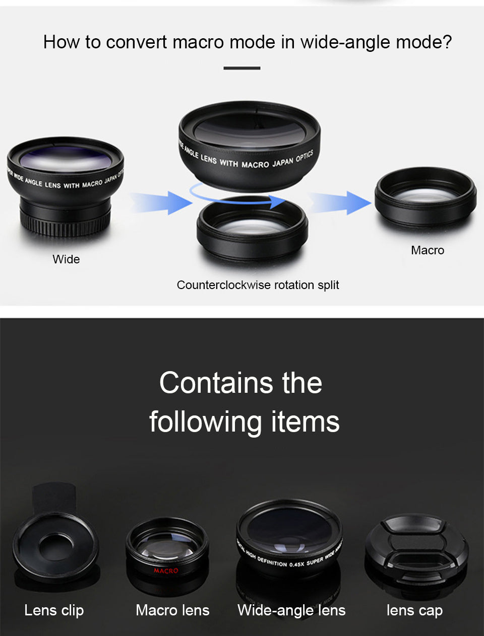 Large Macro Lens for Smart phone - Lash Heaven