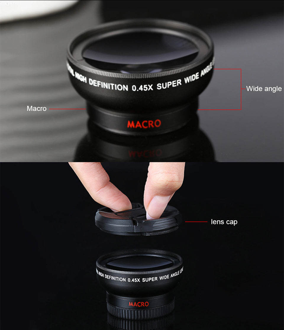 Large Macro Lens for Smart phone - Lash Heaven