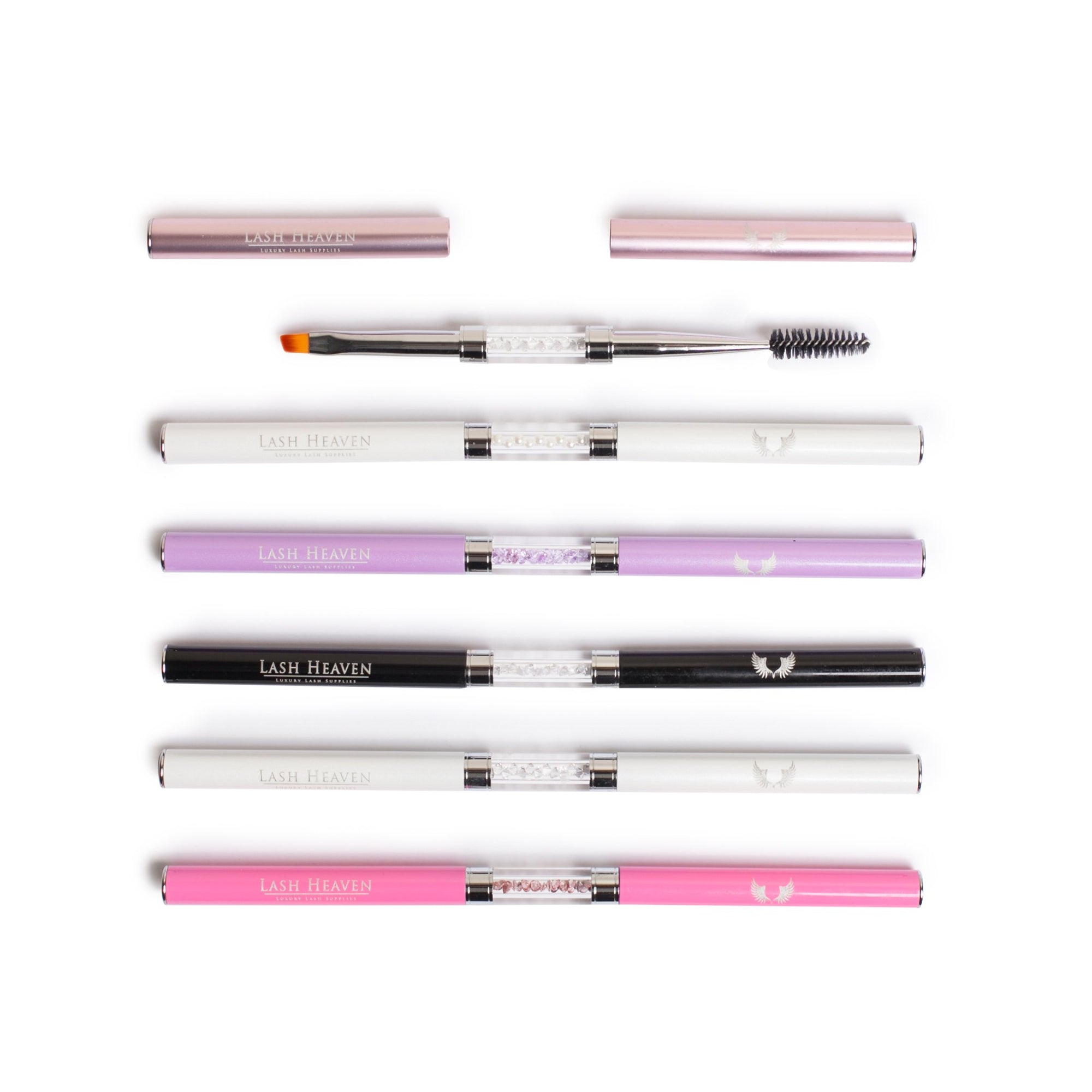 Luxury Lash & Brow Brush (Angled) - Lash Heaven