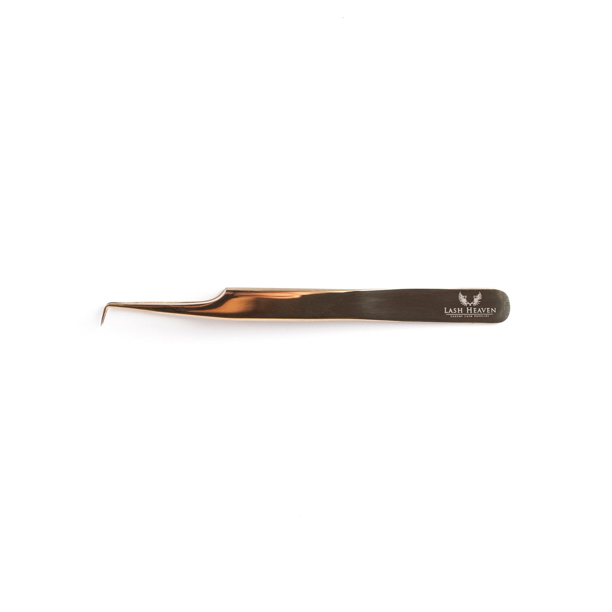 PHOENIX 90˚ Tweezer (Gold) - Lash Heaven