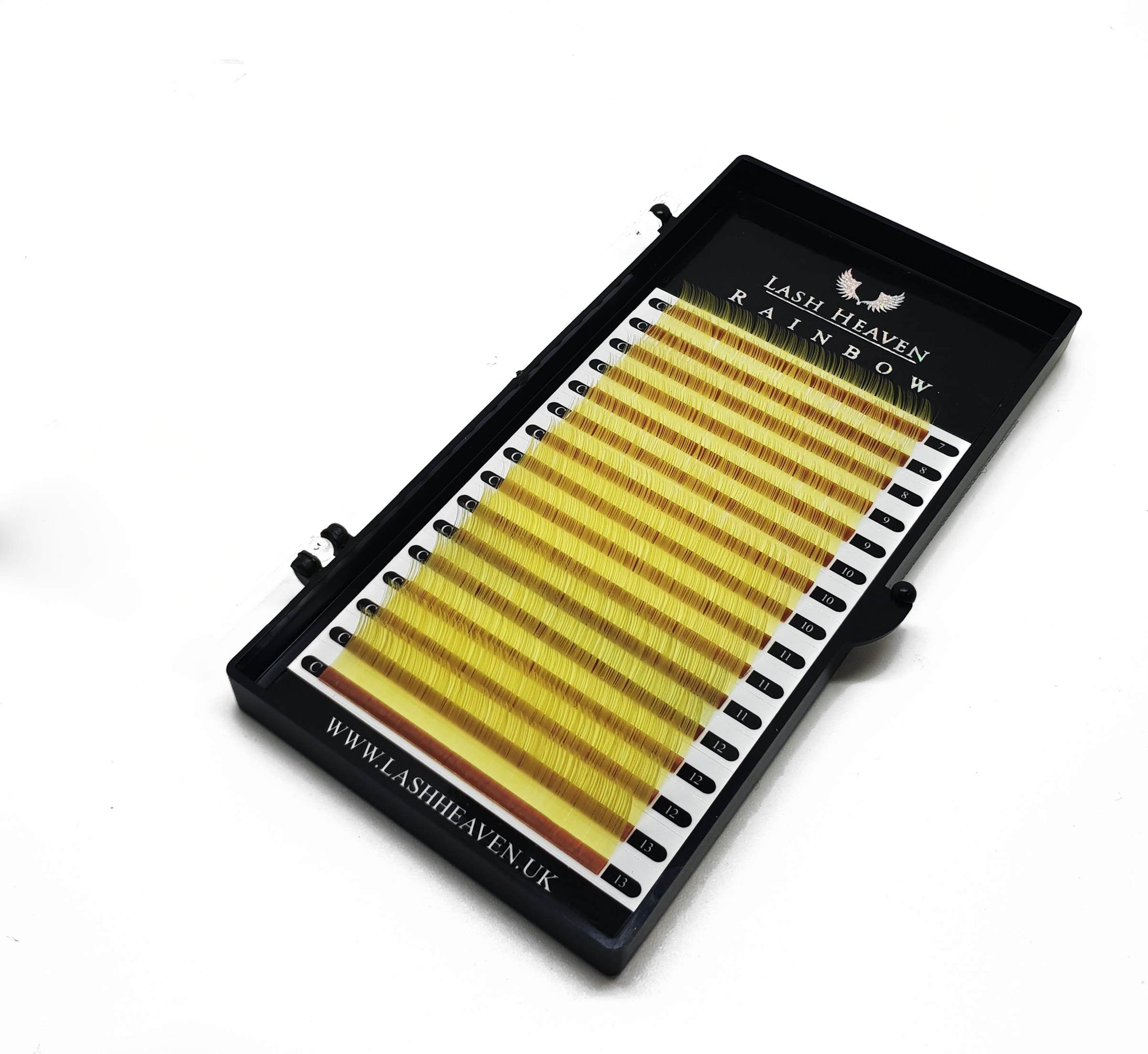 Yellow 0.07 (Rainbow) - Lash Heaven