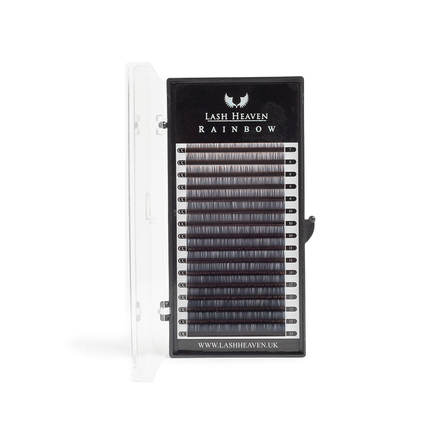 Ombre (two-tone) 0.07 (Rainbow) - Lash Heaven