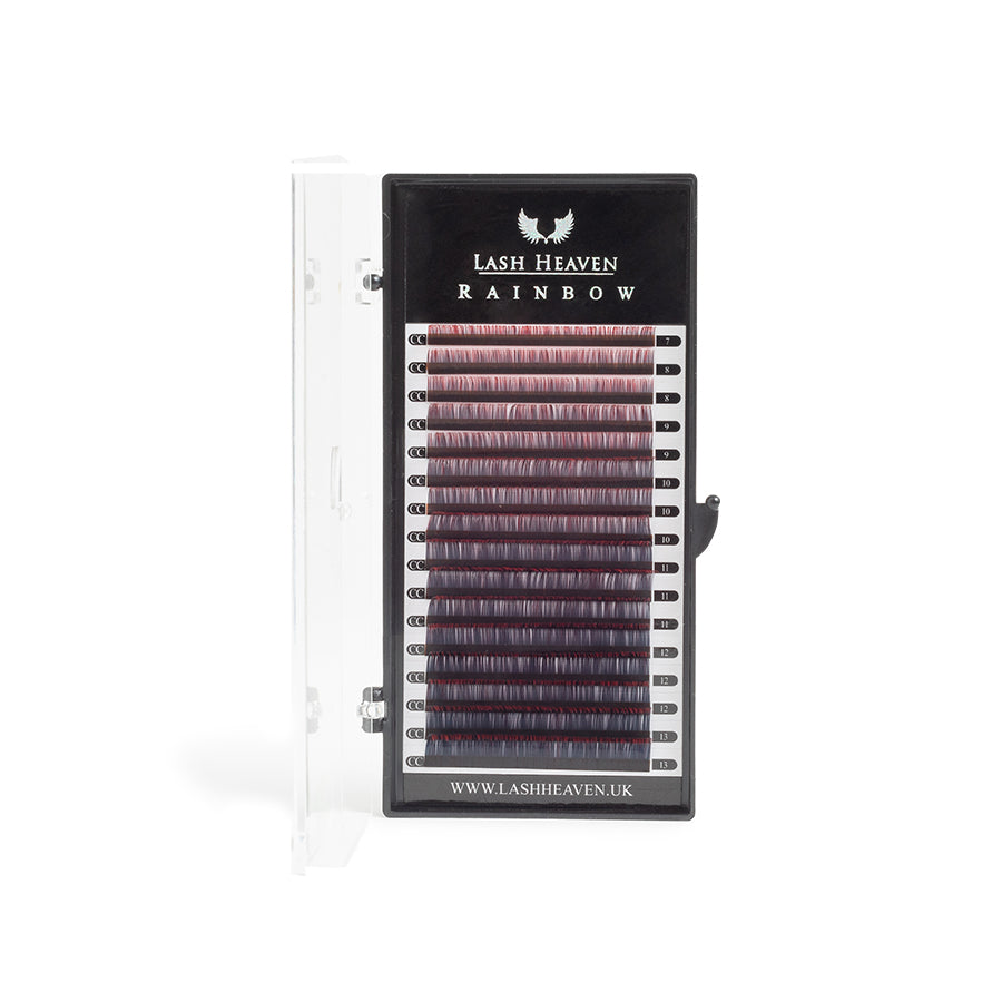 Ombre (two-tone) 0.07 (Rainbow) - Lash Heaven