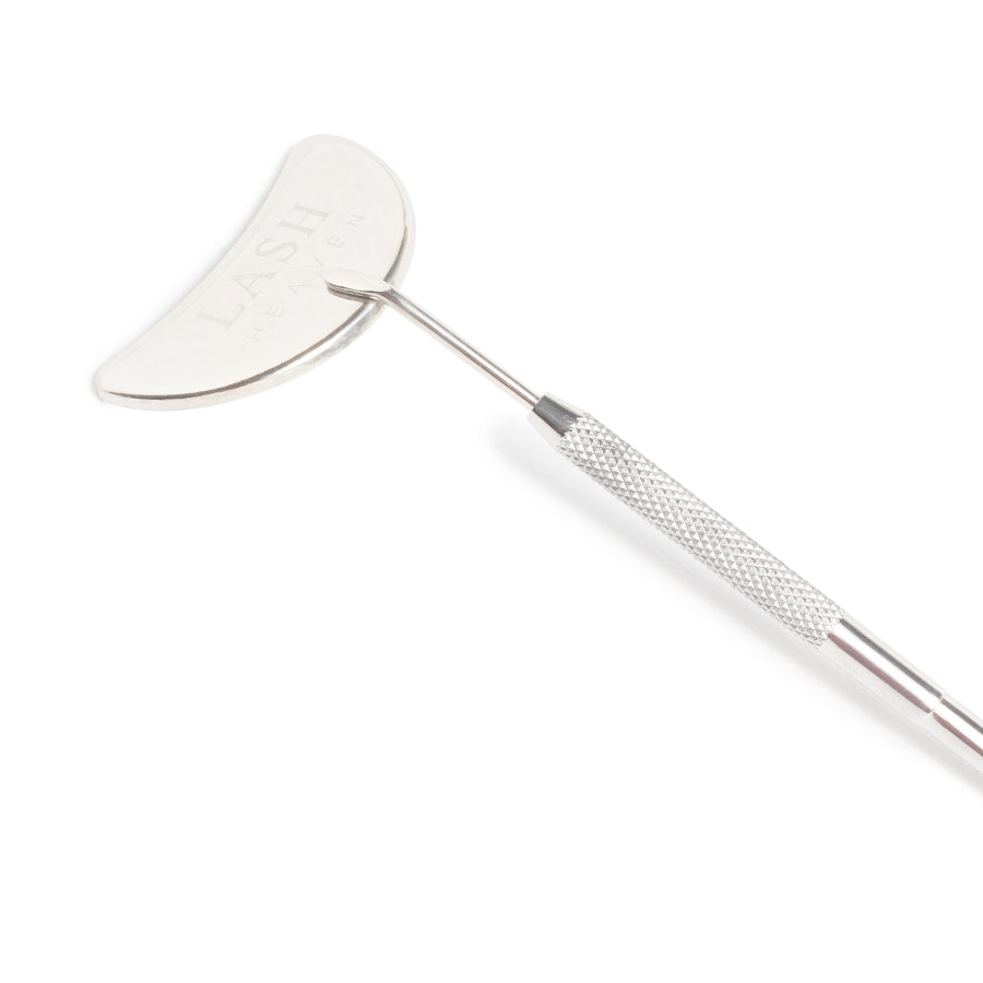 Silver Half Moon Mirror-Lash Heaven