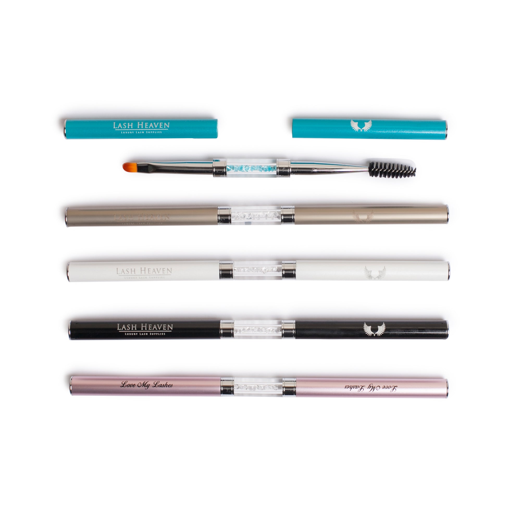 Luxury Lash & Brow Brush (Round) - Lash Heaven