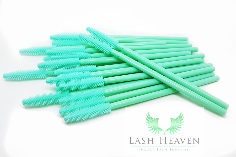 Disposable Silicon Brushes 50pcs (Various Colours) - Lash Heaven